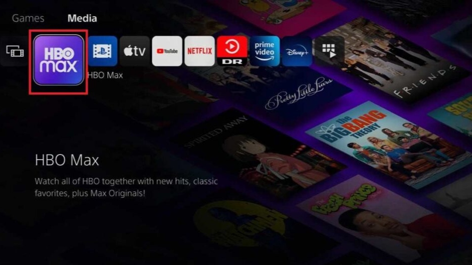 How to install, get, watch, stream HBO Max on PS5