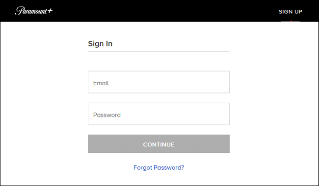 How to sign in to Paramount plus 