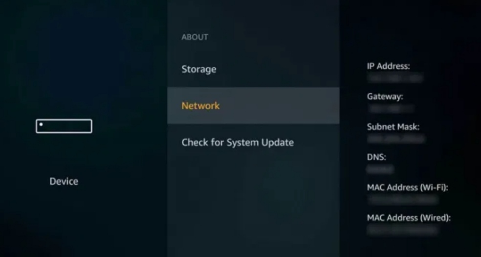 How to find hide change Amazon Firestick IP address without remote