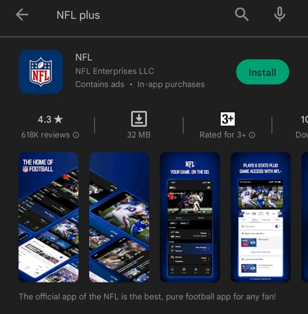 How To Get and Watch NFL Plus on Samsung Smart TV?