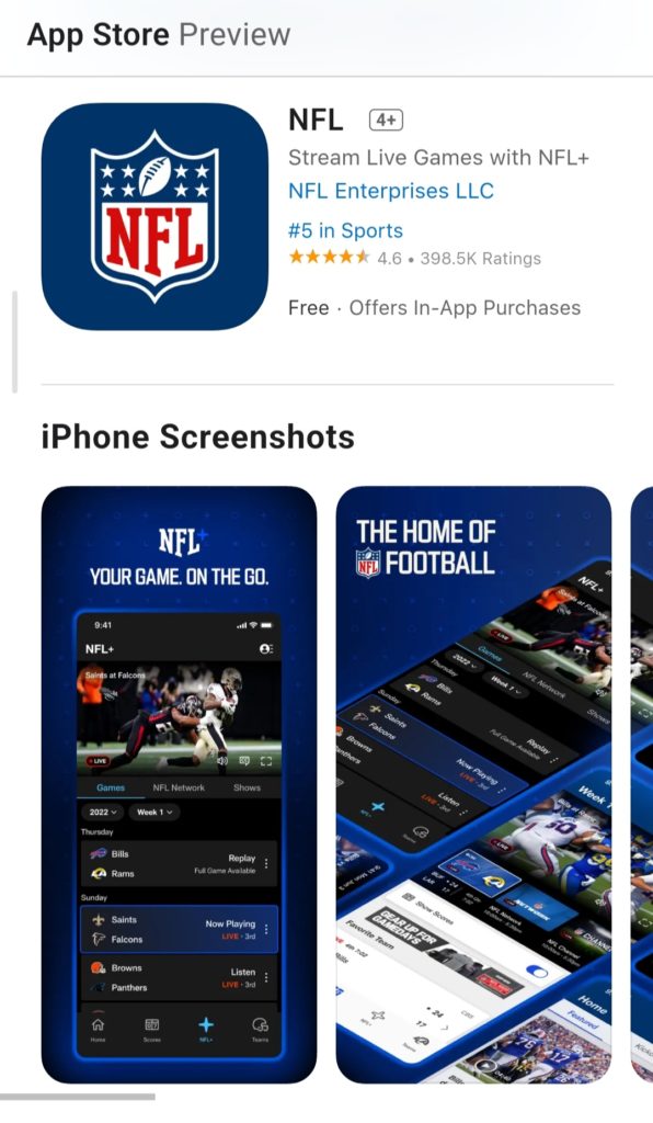 How To Get and Watch NFL Plus on Apple TV