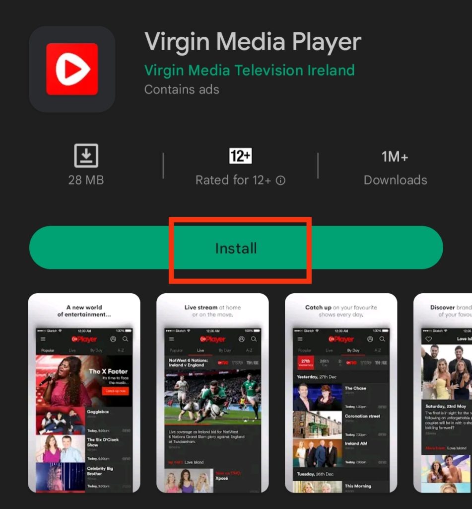 How To Get and Watch Virgin Media Player on Smart TV