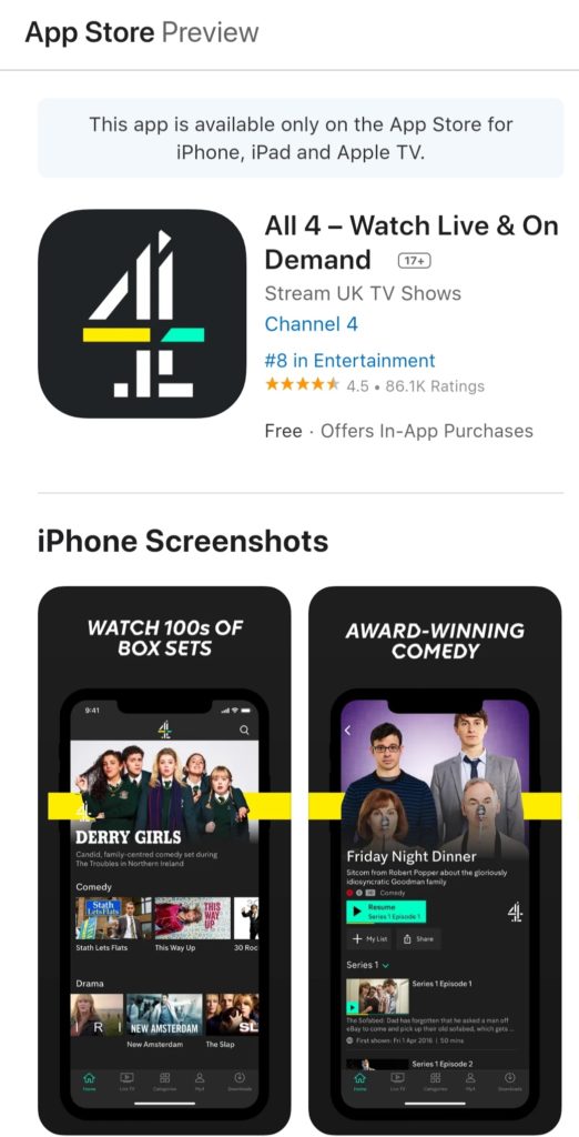 How To Get and Watch All 4 App on LG Smart TV